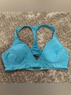 Lululemon All Day Breeze Sports Bra Size 6 Viridian Green Adjustable